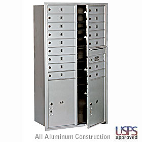 Horizontal Wall Mount Mailboxes